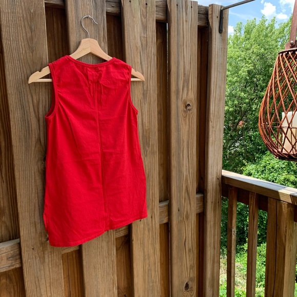 NWOT University of Georgia Hi-Lo Red Tank - Picture 3 of 7